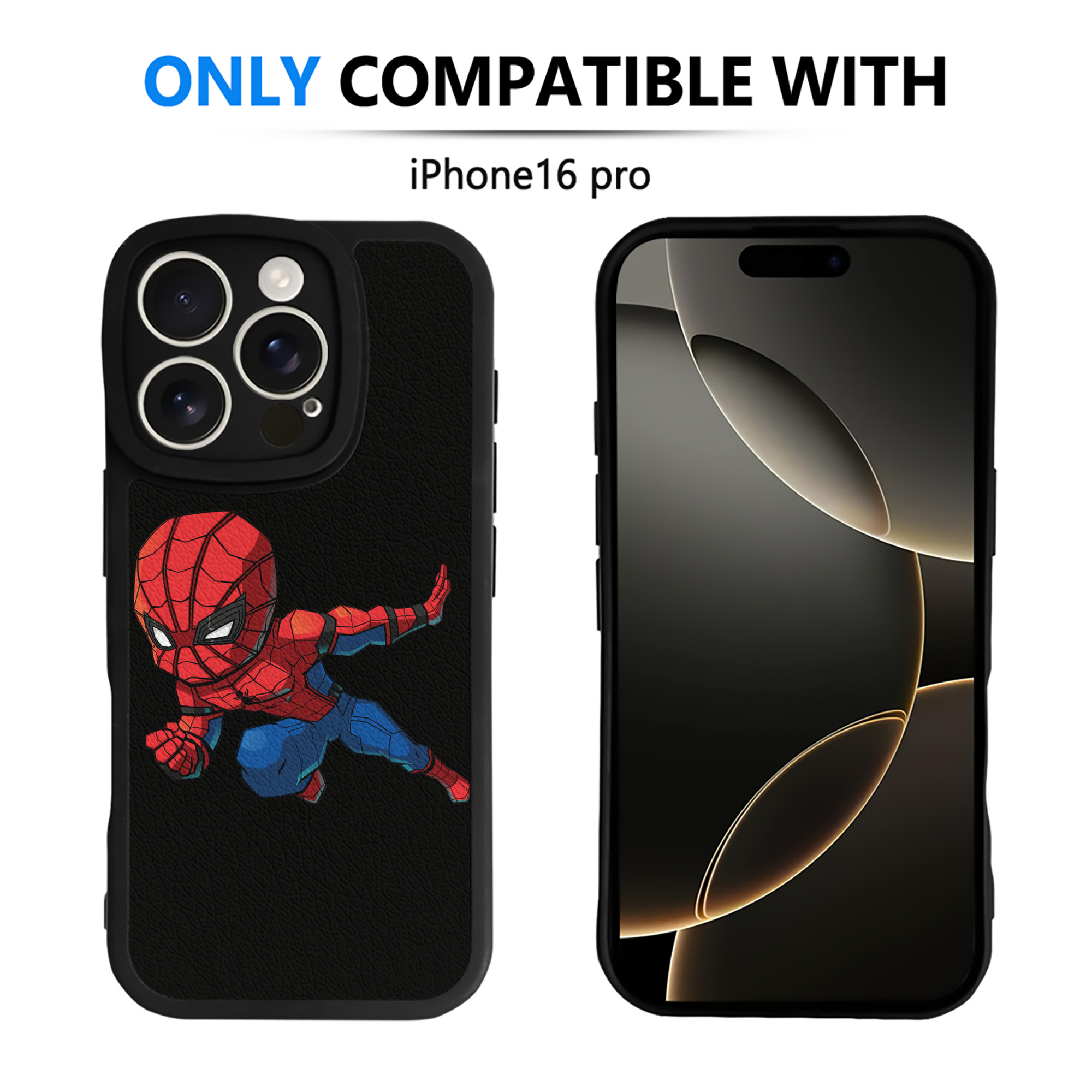 （画像用） アベンジャーズ The Avengers 【iPhone 16シリーズ対応】シリコンスマホケース（レザー調） 材質：シリコン